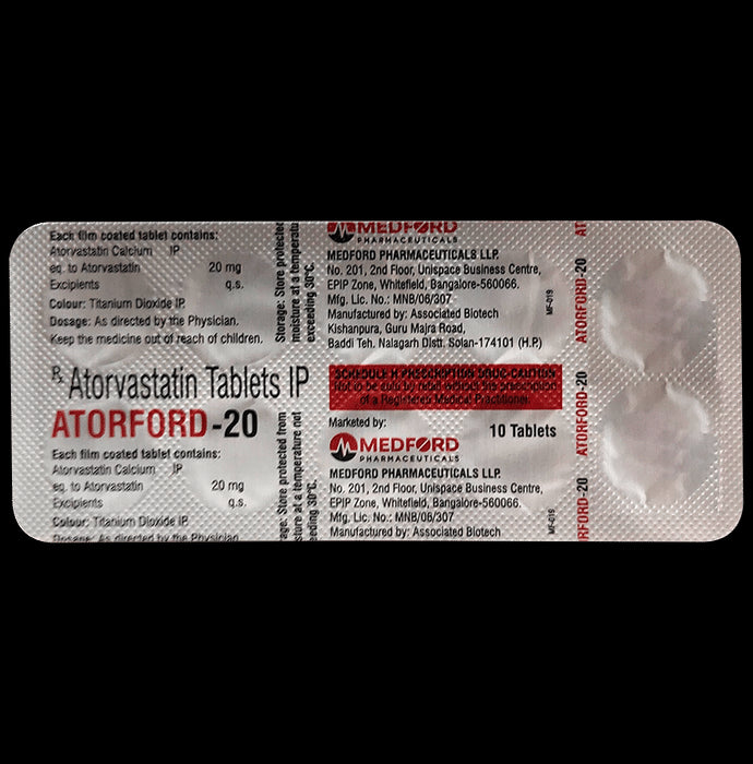 Atorford 20 Tablet