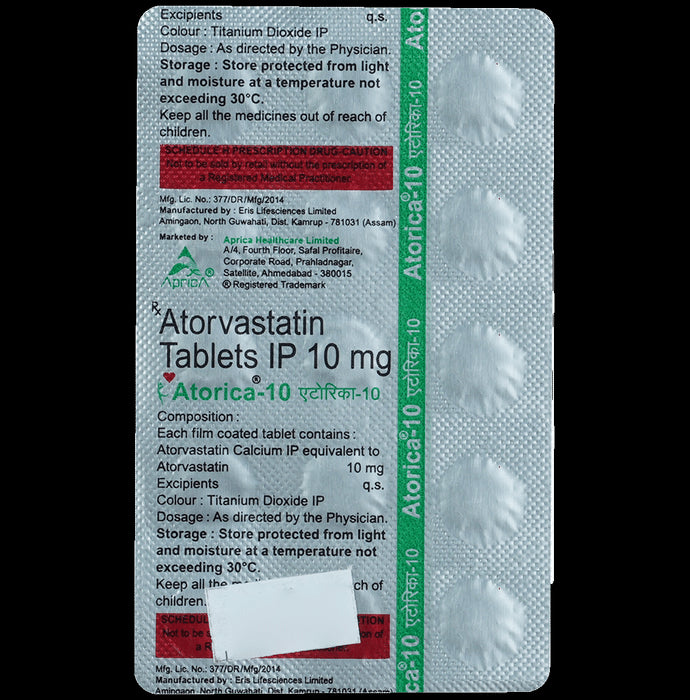 Atorica 10 Tablet
