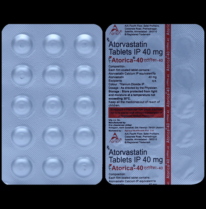 Atorica 40 Tablet - Classic Derma