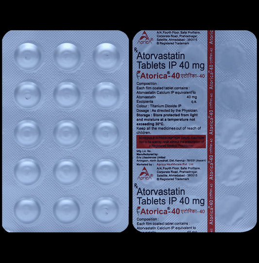 Atorica 40 Tablet - Classic Derma