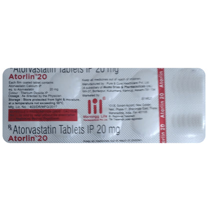 Atorlin 20 Tablet