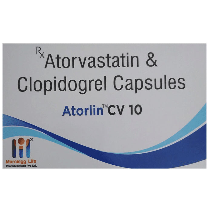 Atorlin CV 10 Capsule - Classic Derma