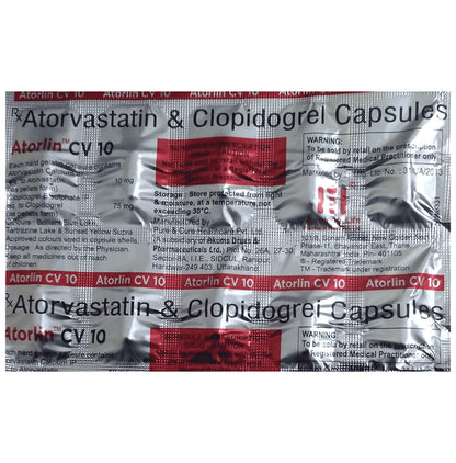 Atorlin CV 10 Capsule