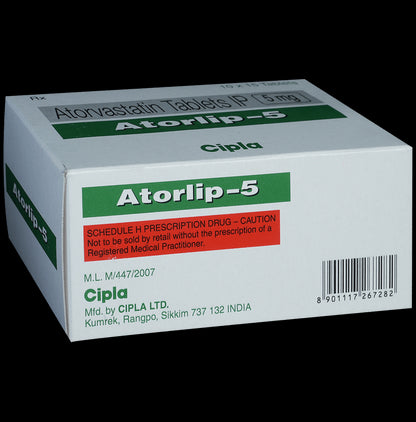 Atorlip 5 Tablet