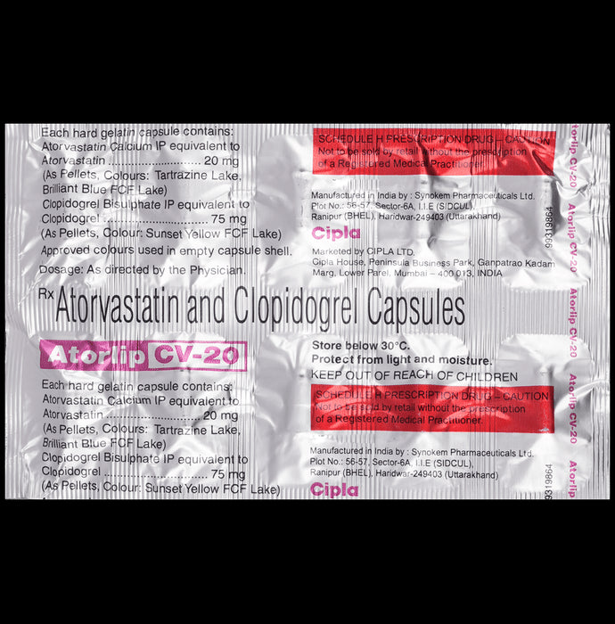 Atorlip CV 20 Capsule