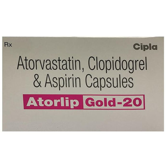 Atorlip Gold 20 Capsule - Classic Derma