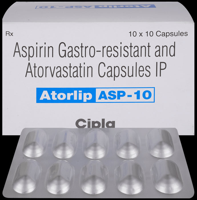Atorlip-ASP 10 Capsule - Classic Derma