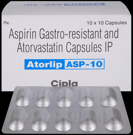 Atorlip-ASP 10 Capsule - Classic Derma