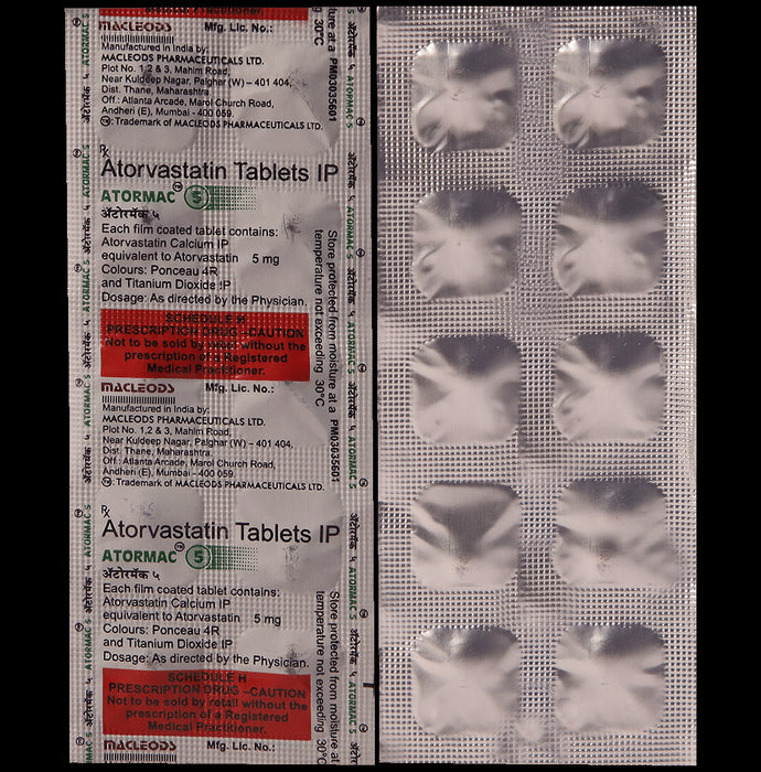 Atormac 5 Tablet - Classic Derma