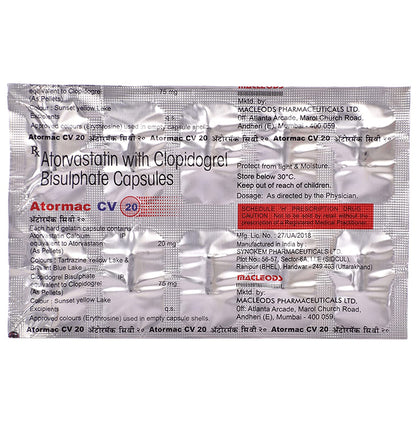 Atormac CV 20 Capsule