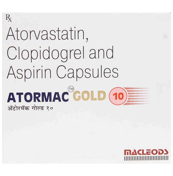 Atormac Gold 10 Capsule - Classic Derma