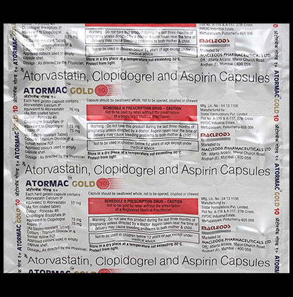 Atormac Gold 10 Capsule