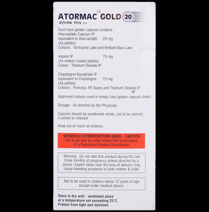 Atormac Gold 20 Capsule