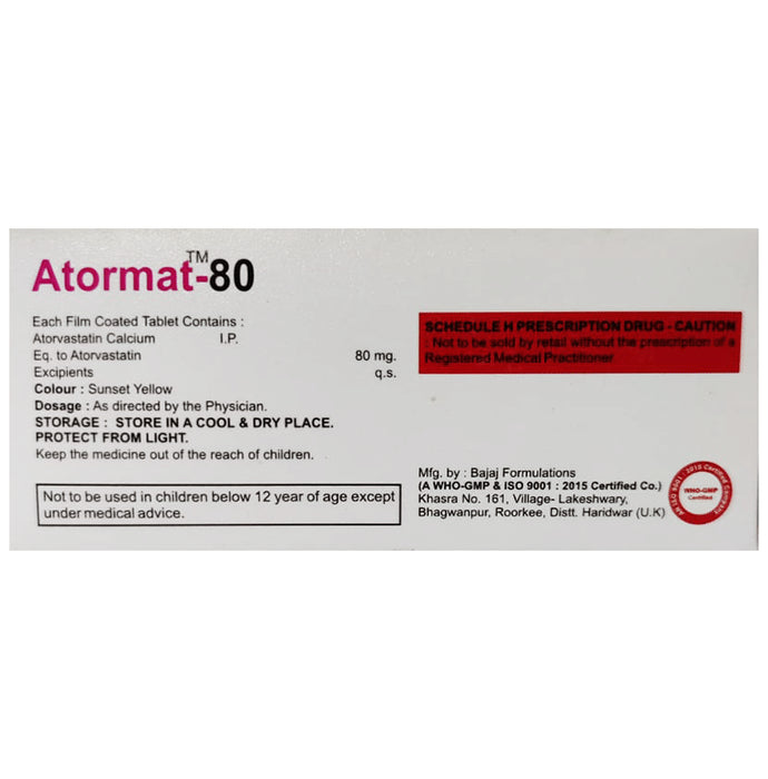 Atormat 80 Tablet