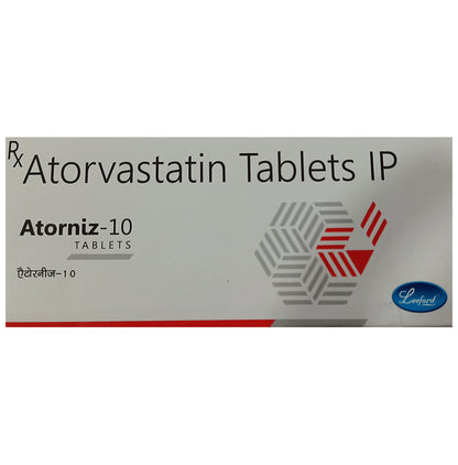 Atorniz 10mg Tablet - Classic Derma