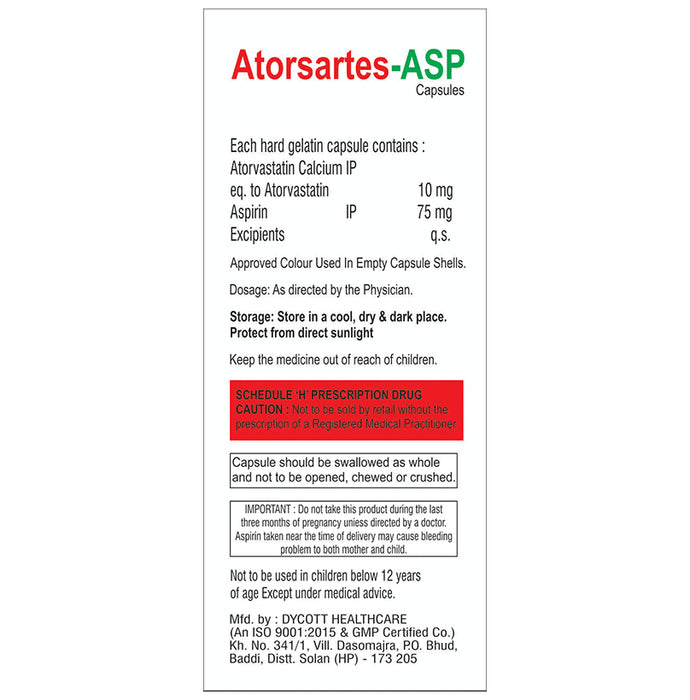 Atorsartes-ASP Capsule