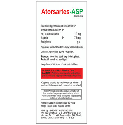 Atorsartes-ASP Capsule