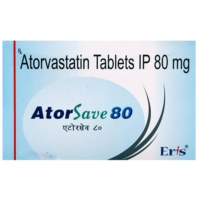 Atorsave 80 Tablet - Classic Derma