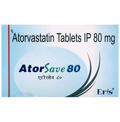 Atorsave 80 Tablet - Classic Derma