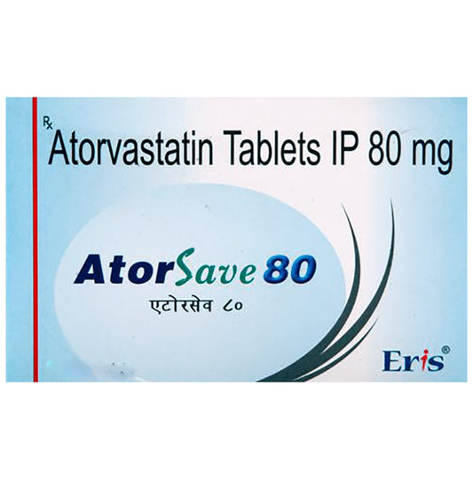 Atorsave 80 Tablet - Classic Derma
