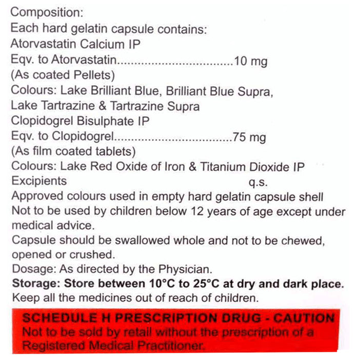 Atorsave CV 10 Capsule