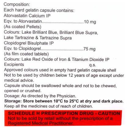 Atorsave CV 10 Capsule