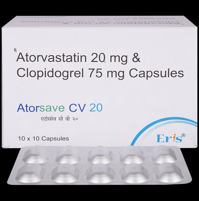 Atorsave CV 20 Capsule - Classic Derma