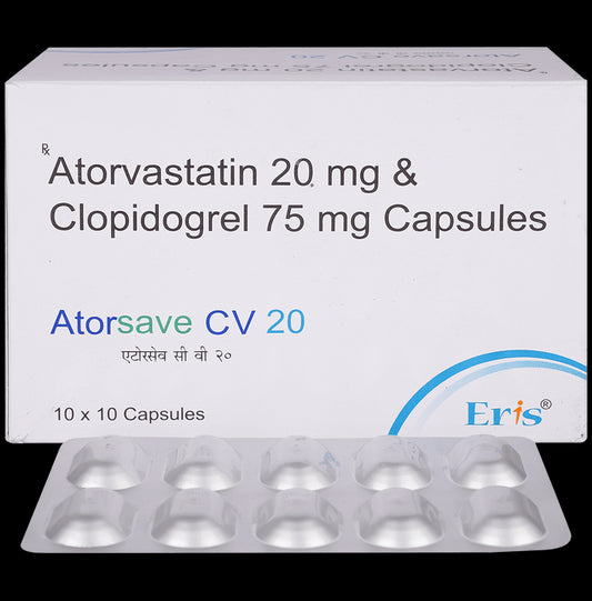 Atorsave CV 20 Capsule - Classic Derma