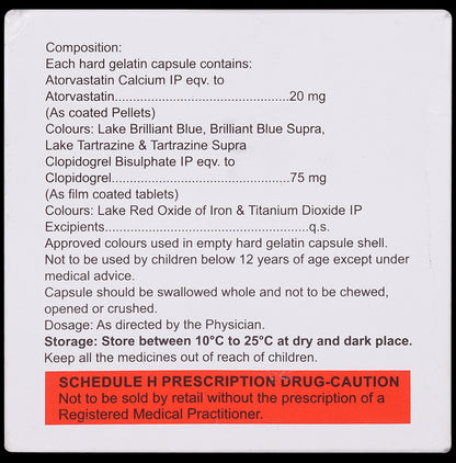 Atorsave CV 20 Capsule
