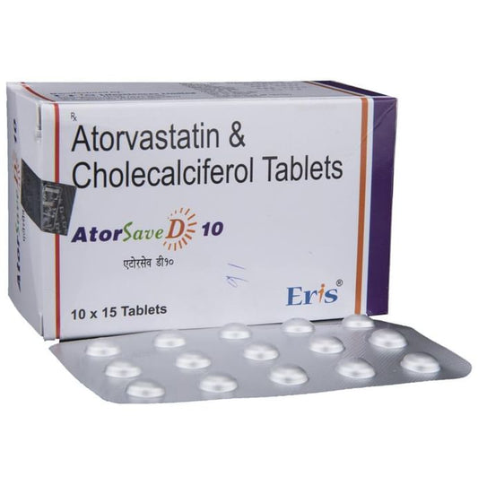 Atorsave D 10 Tablet - Classic Derma