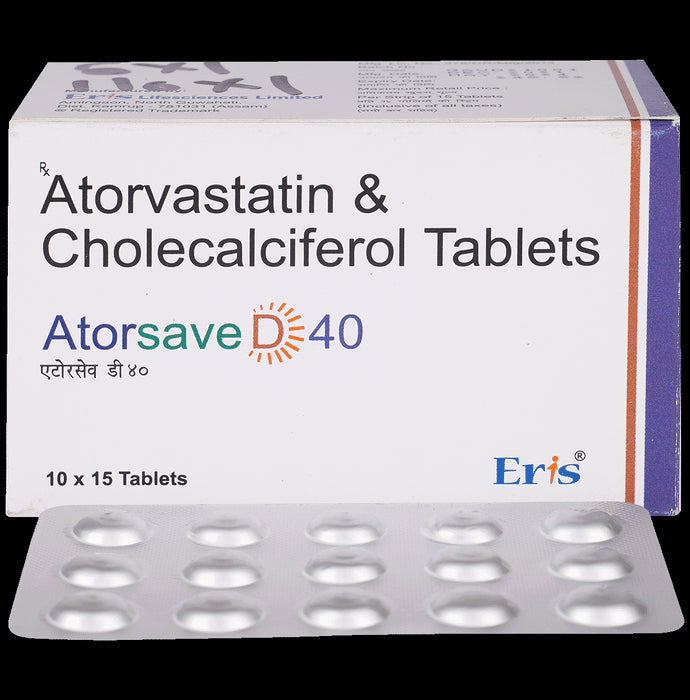 Atorsave D 40 Tablet - Classic Derma