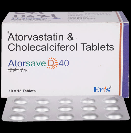 Atorsave D 40 Tablet - Classic Derma