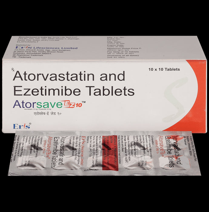Atorsave EZ 10 Tablet - Classic Derma