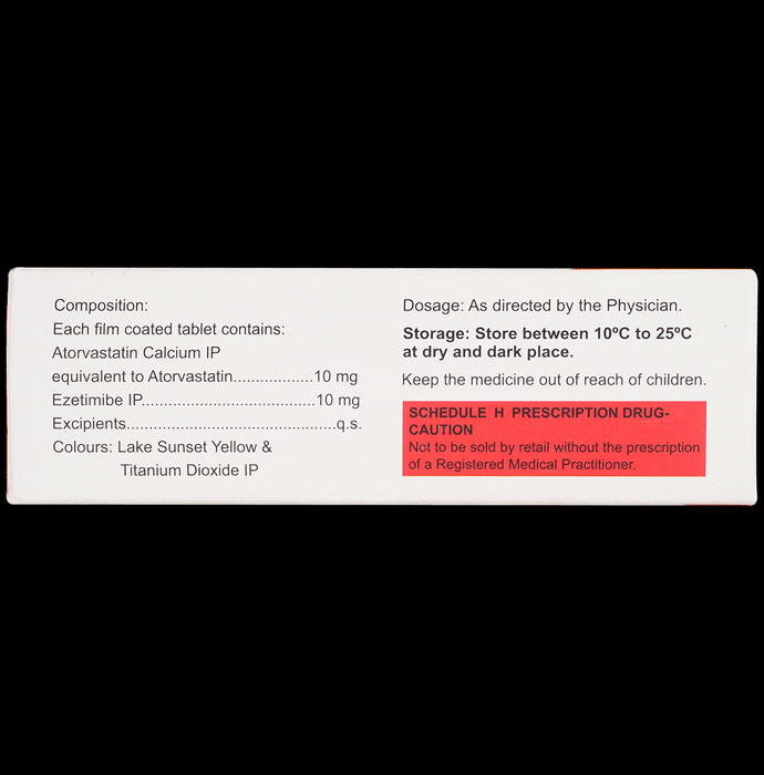 Atorsave EZ 10 Tablet