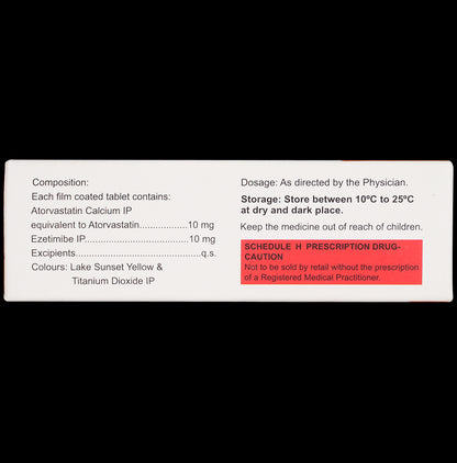 Atorsave EZ 10 Tablet