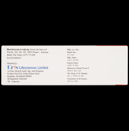 Atorsave EZ 10 Tablet