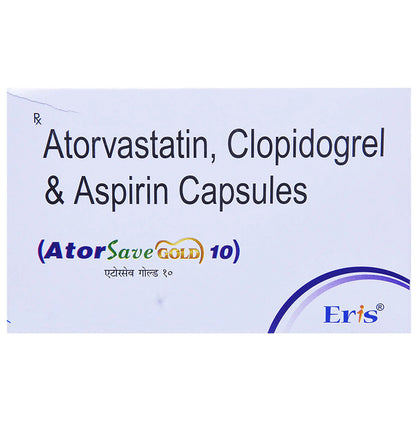 Atorsave Gold 75mg/10mg/75mg Capsule - Classic Derma