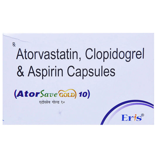 Atorsave Gold 75mg/10mg/75mg Capsule - Classic Derma