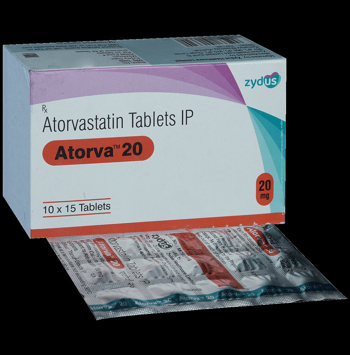 Atorva 20 Tablet - Classic Derma