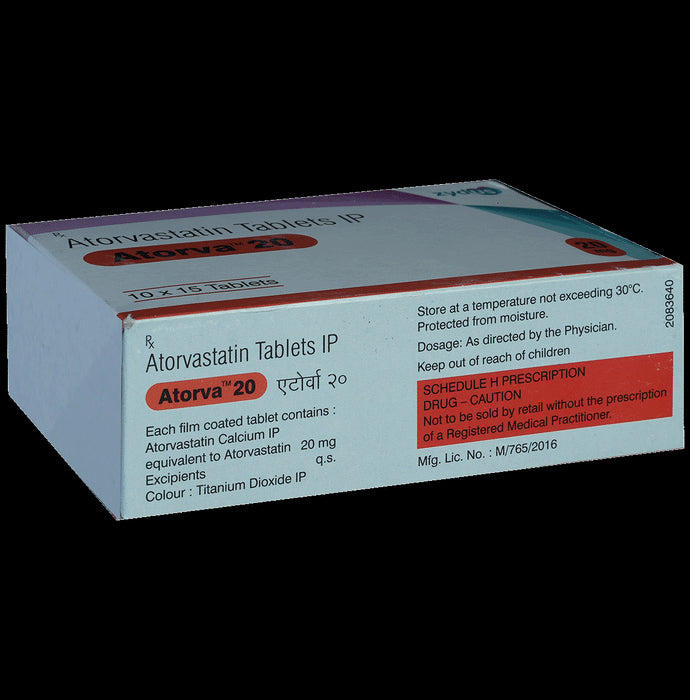 Atorva 20 Tablet