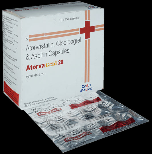 Atorva Gold 20 Capsule - Classic Derma