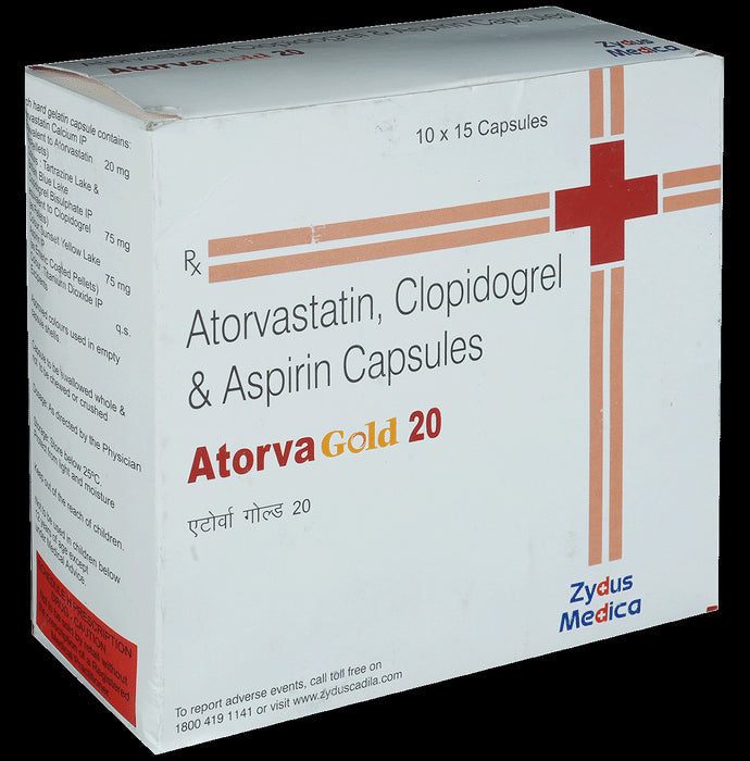 Atorva Gold 20 Capsule
