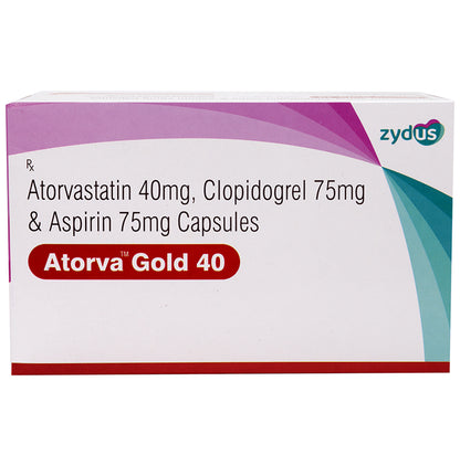 Atorva Gold 40 Capsule - Classic Derma