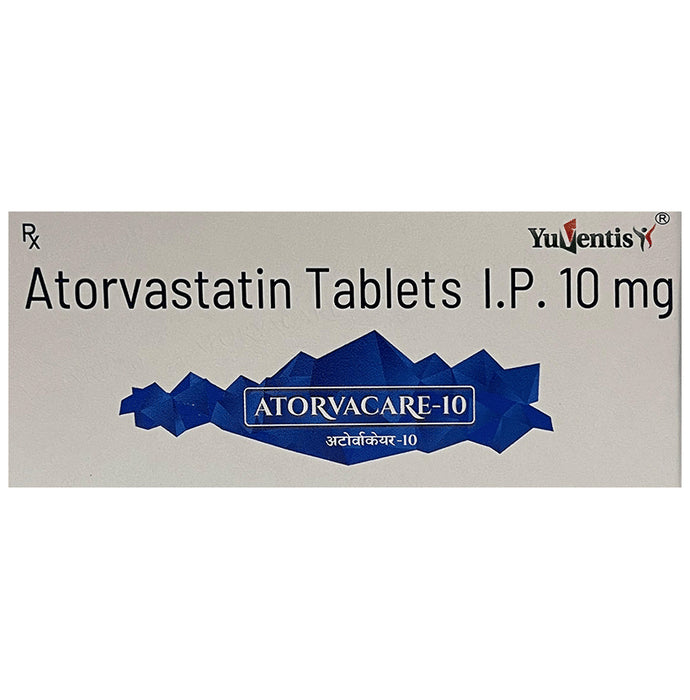 Atorvacare 10mg Tablet - Classic Derma