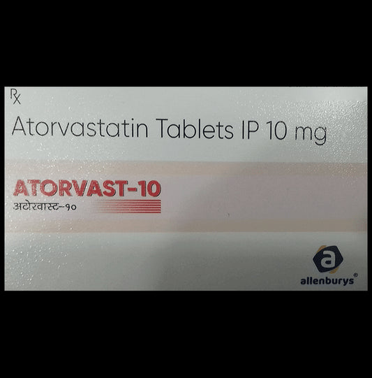 Atorvast 10 Tablet - Classic Derma