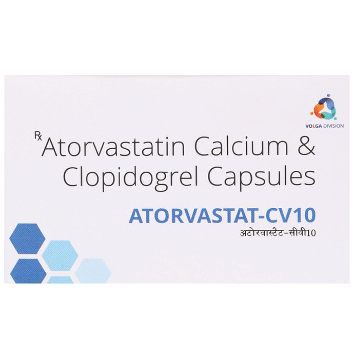 Atorvastat-CV 10 Capsule - Classic Derma