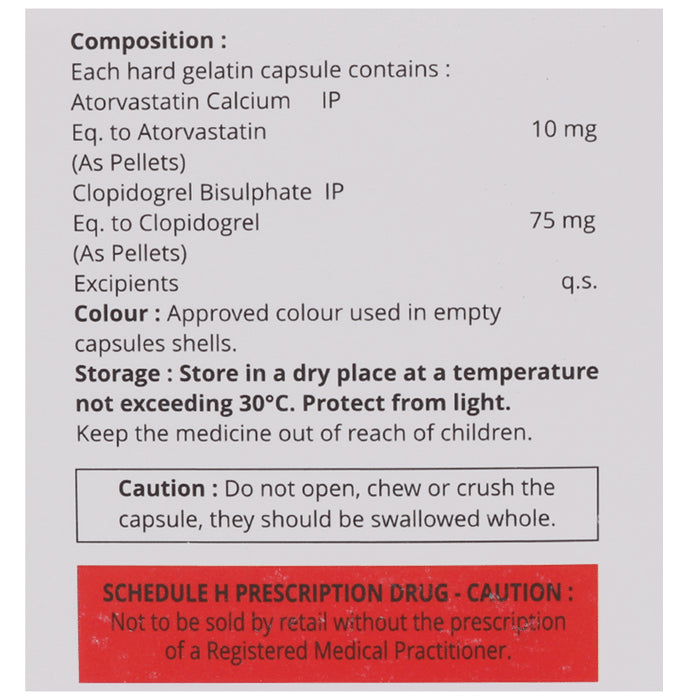 Atorvastat-CV 10 Capsule