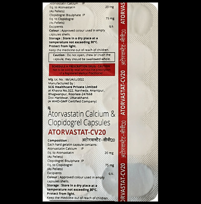 Atorvastat-CV20 Capsule