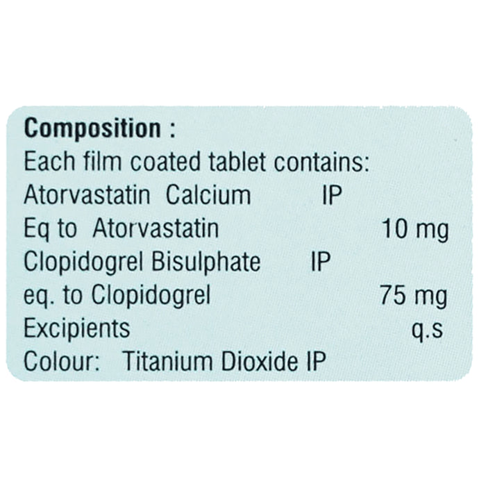 Atorvatin CL 10/75 10mg/75mg
