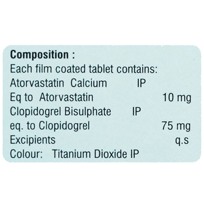 Atorvatin CL 10/75 10mg/75mg